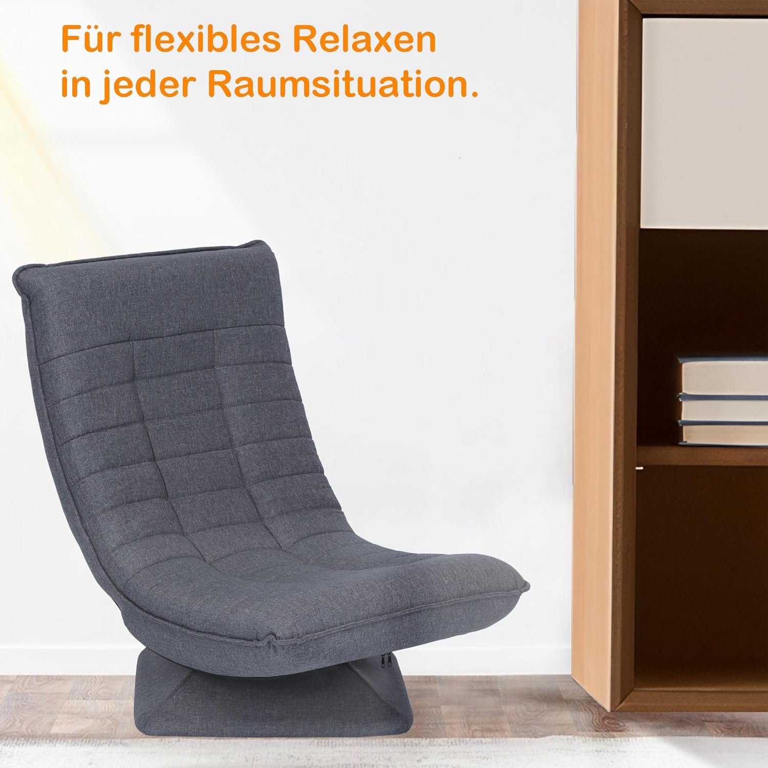 Smart Gaming-Bodenstuhl (360° Drehbar | Verstellbar & Faltbar — Ready-to-Use) - Image 4